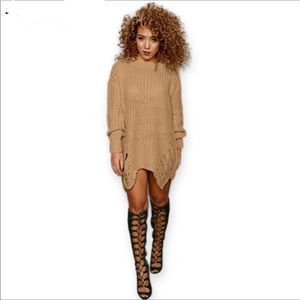 Women Pullovers Dress Fashion